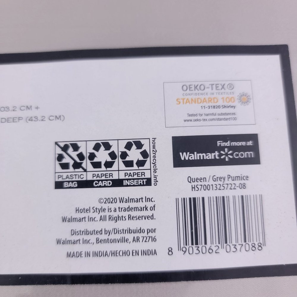 Hotel Style 1200 Thread Count Soft Cotton Sheet Set - Queen Size - Picture 9 of 13